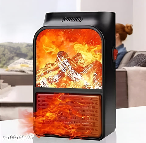 1000W Electric Flame Heater – Portable with Remote